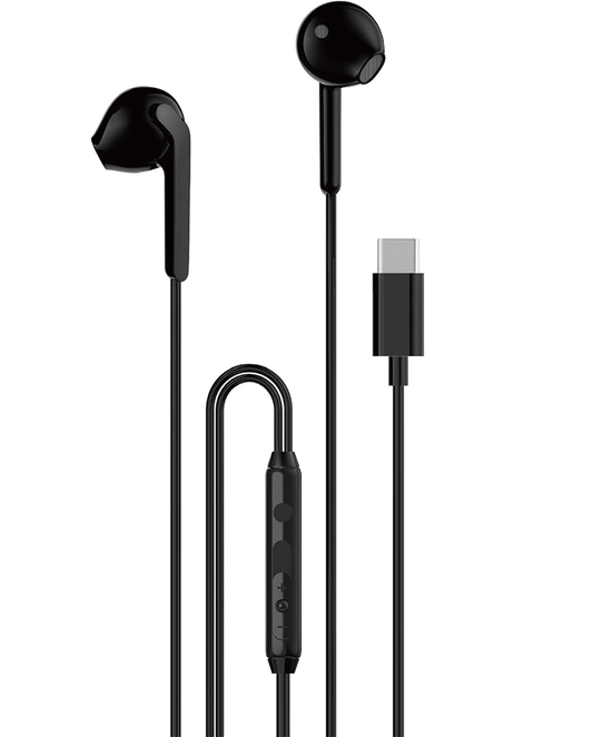 Écouteurs USB-C Dudao X3C, Noir