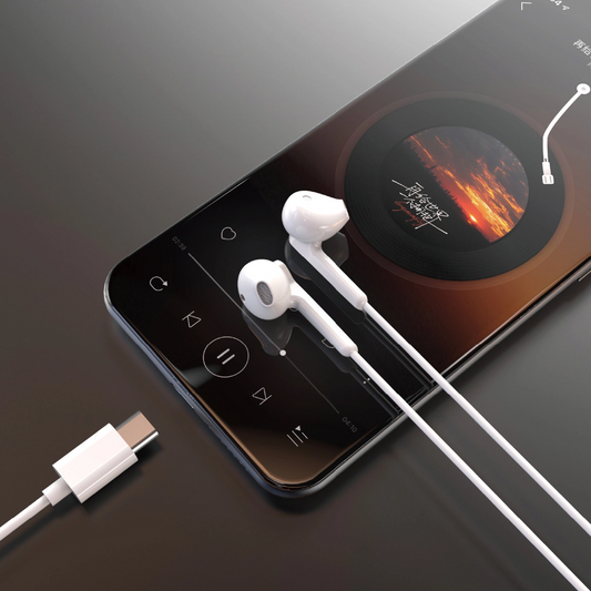 Casque mains libres USB-C Dudao X3C, Blanc