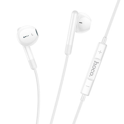 Handsfree USB-C HOCO M93, Wit