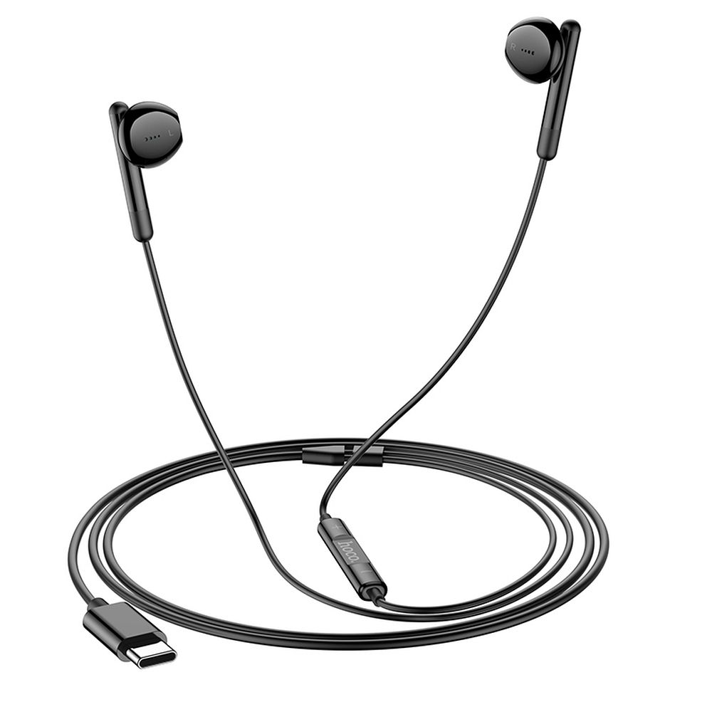 Handsfree USB-C HOCO M93, Schwarz