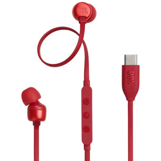 Handsfree USB-C JBL Tune 310C, Rood JBLT310CRED