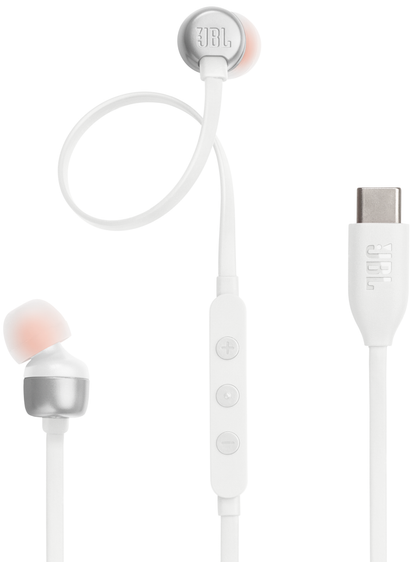 Handsfree USB-C JBL Tune 310C, Wit JBLT310CWHT