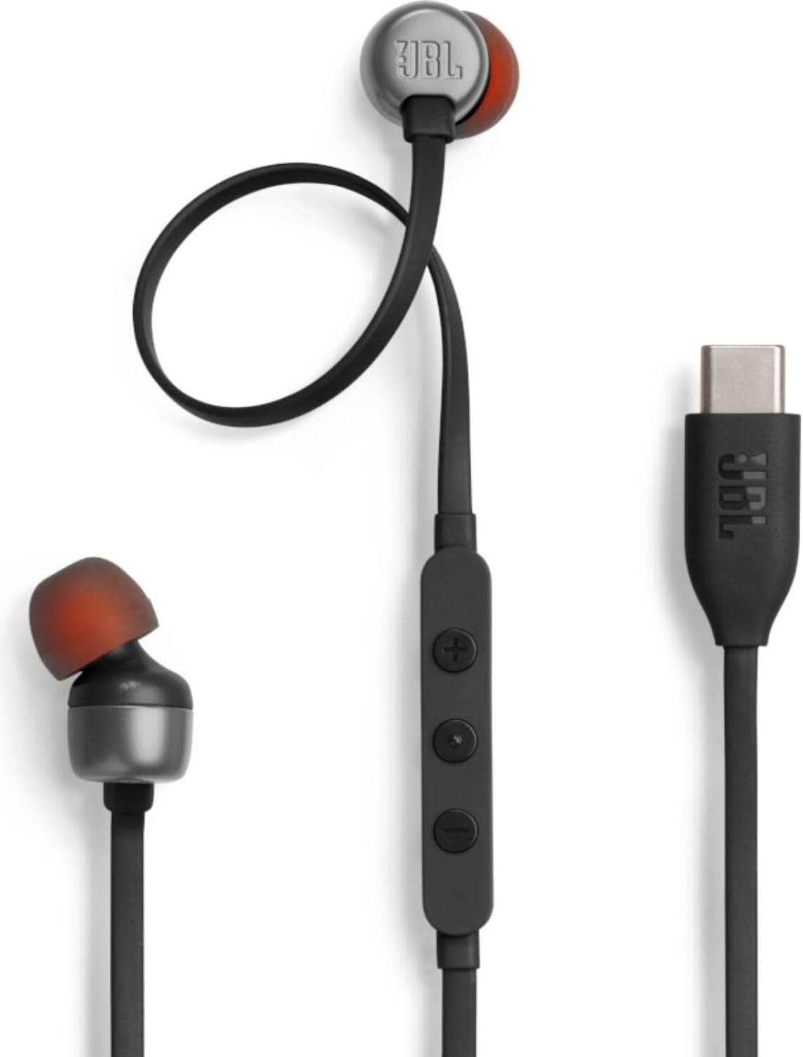 Handsfree USB-C JBL Tune 310C, Schwarz JBLT310CBLK