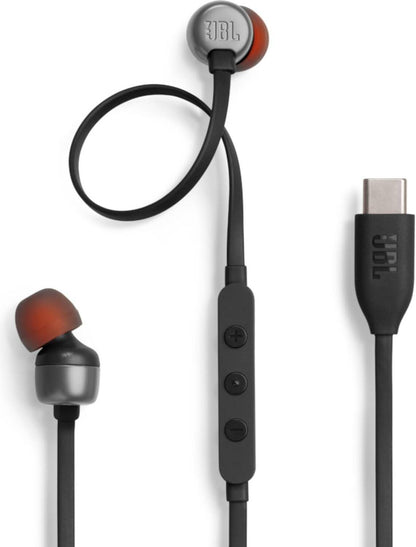 Handsfree USB-C JBL Tune 310C, Schwarz JBLT310CBLK