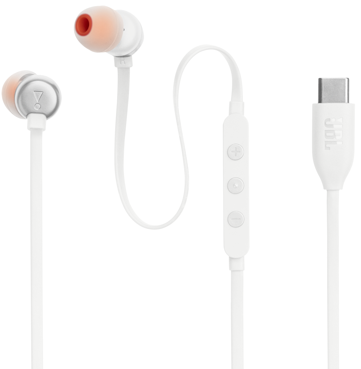 Handsfree USB-C JBL Tune 310C, Wit JBLT310CWHT