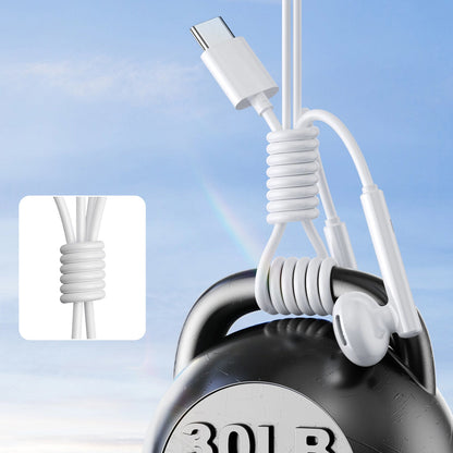 Handsfree USB-C Joyroom JR-EC05, Wit