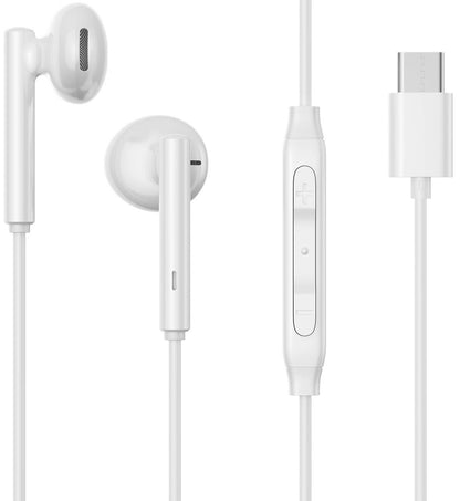 Handsfree USB-C Joyroom JR-EC05, Wit