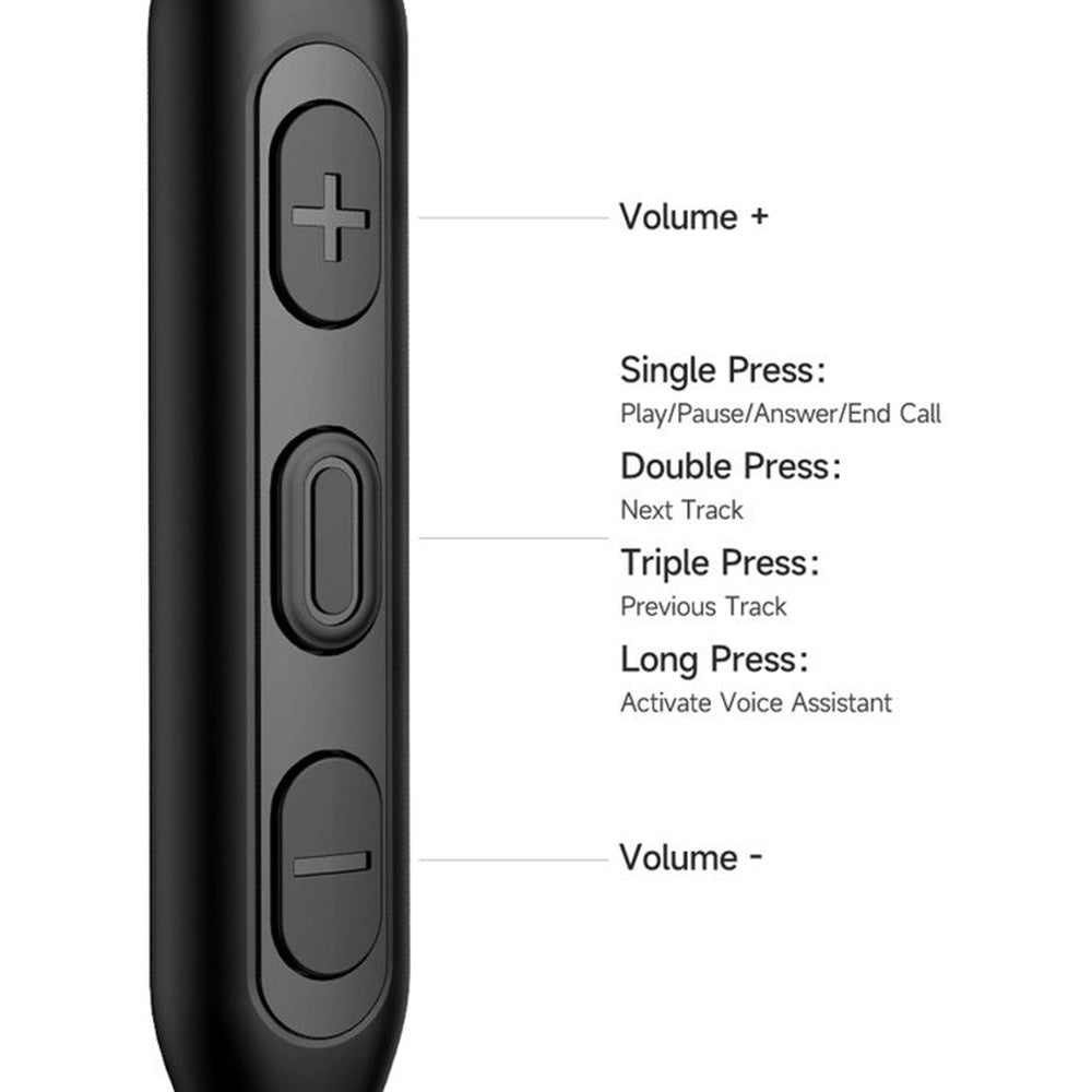 Handsfree USB-C McDodo HP-5830, 1,2 m, Schwarz