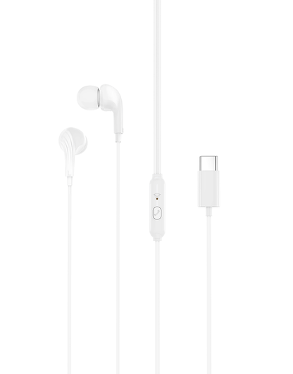 Handsfree USB-C XO Design EP82, Wit