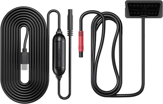 Hardwire OBD DDPAI DC001 pour Caméra E3 / Mini5 / N1 Dual / N3 / N3 Pro / N5 Dual / Z40 / Z50