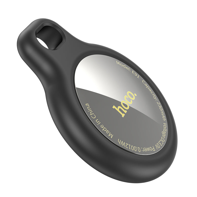 HOCO SmartTag E91 für iOS-Serie, Schwarz