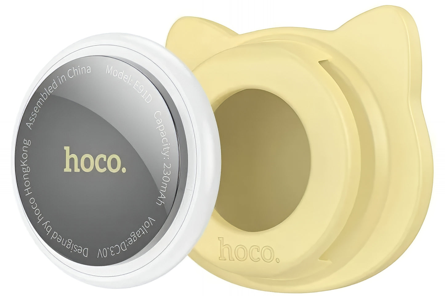 HOCO SmartTag E91D Cat für iOS-Serien, Beige