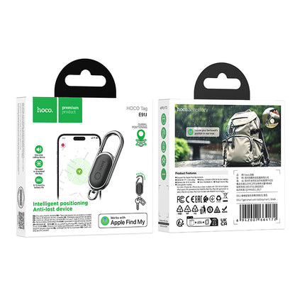 HOCO SmartTag E91J voor iOS Series, Zwart