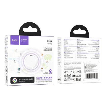 HOCO SmartTag E96A for Android Series, White