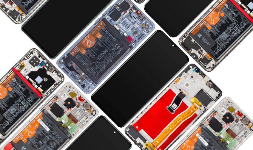 Huawei OLED-schermreparaties en Kunlun Premium-glas
