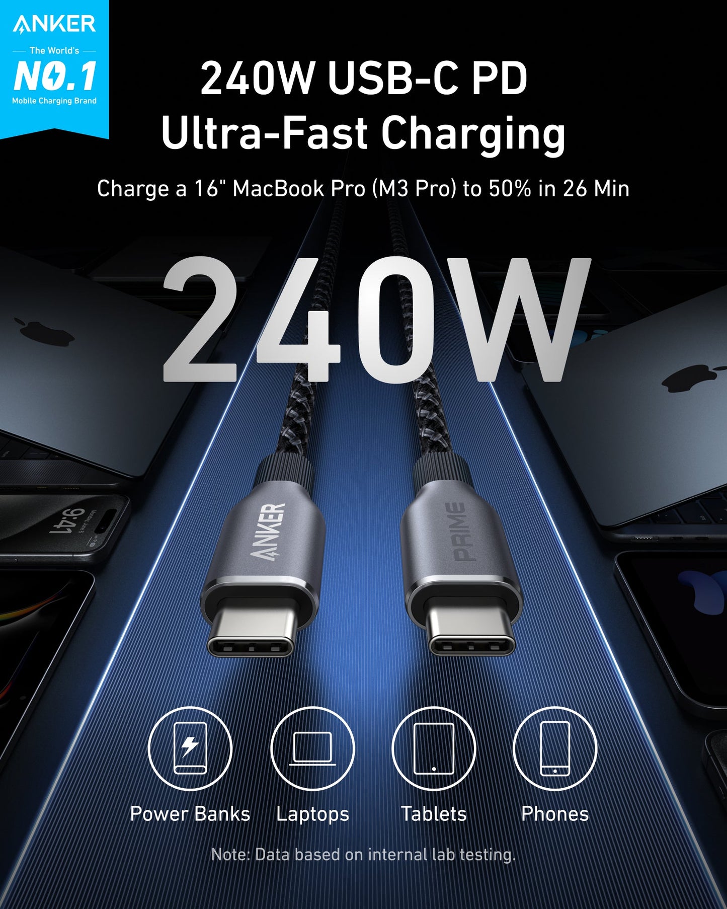 Multifunktionaler Anker Hub 13in1, Grau A83C3311