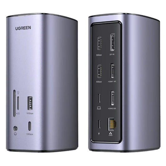 UGREEN Pro CM555 Multifunctionele Hub, 13in1, Grijs