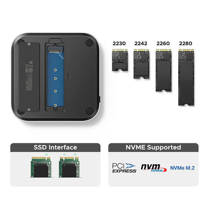 Multifunktions-Hub GREEN CM841 (65487) für Apple Mac Mini M4, Schwarz