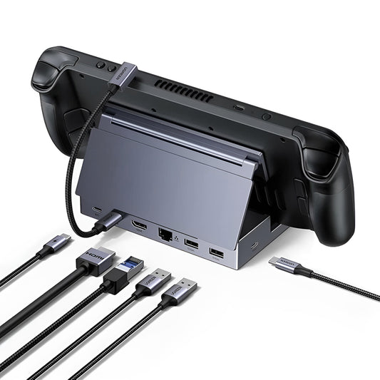 UGREEN 75126 Hub Ondersteuning voor Draagbare Console, Grijs