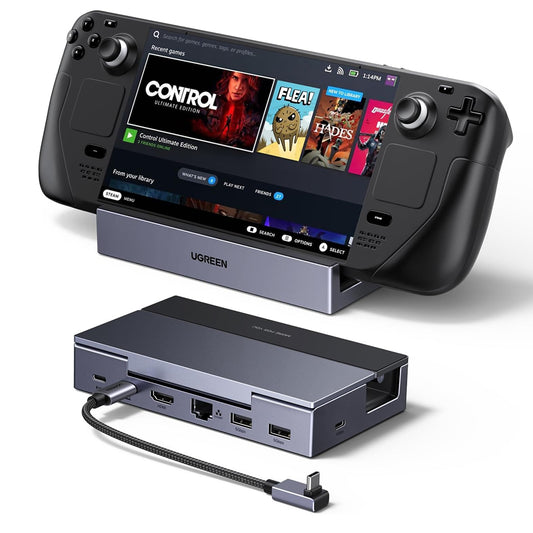 UGREEN 75126 Hub Ondersteuning voor Draagbare Console, Grijs