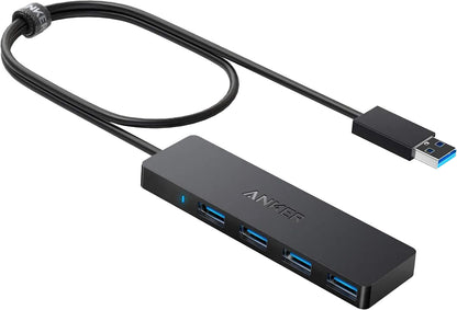 Anker USB-hub, 4 x USB-A 3.0, zwart A7516016 