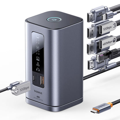 Multifunktions-Hub Baseus Spacemate, 11in1, Grau B0112701