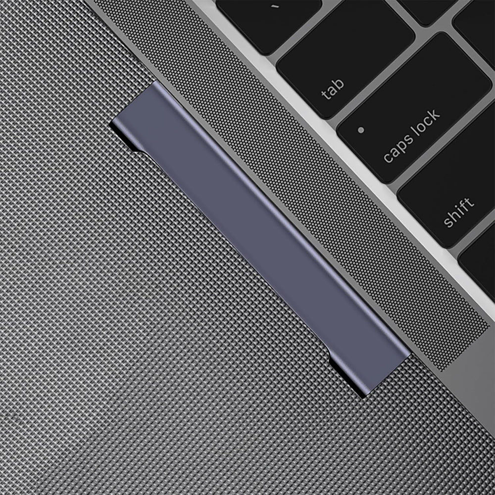 Hub USB-C Techsuit H12 ZenithDock, 4en1, Gris