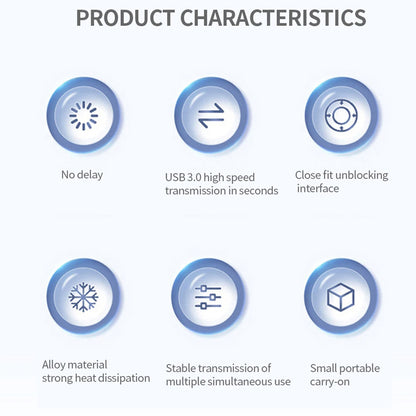 Hub USB-C Techsuit H12 ZenithDock, 4en1, Gris