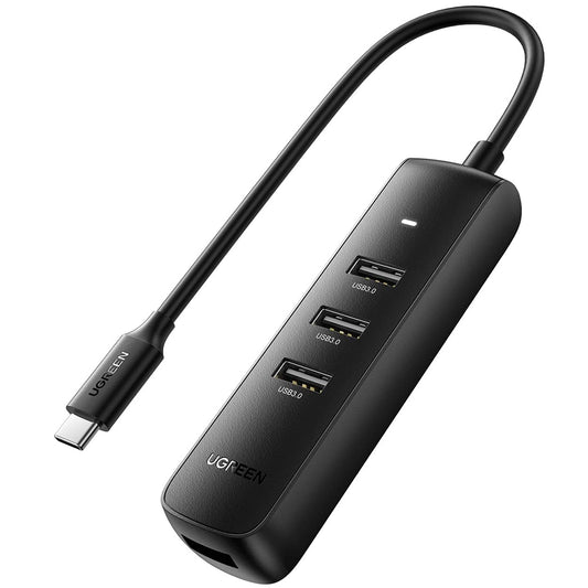 USB-C Hub UGREEN CM416 (10916), 4 x USB-A 3.0, Zwart