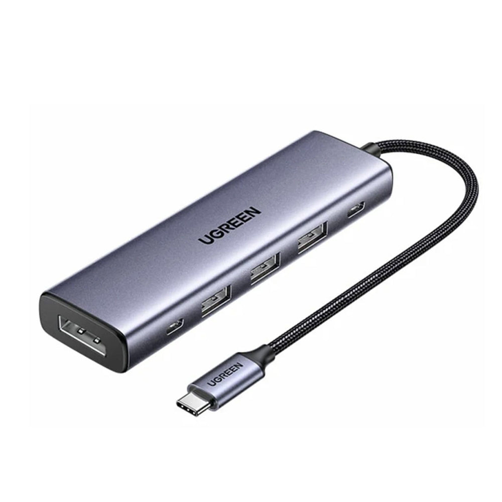 Hub USB-C UGREEN CM511 (75642), 6in1, Grau