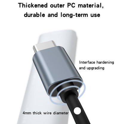 USB-C Hub Yesido HB17, 4in1, Grijs