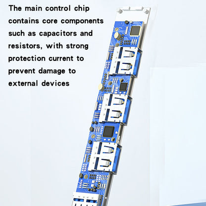 USB-C Hub Yesido HB17, 4in1, Grijs