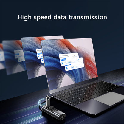 USB-C Hub Yesido HB23, 5in1, Grijs