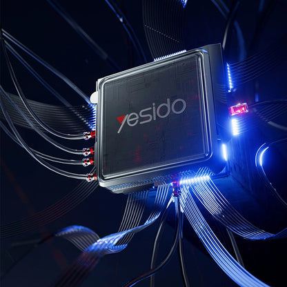 USB-C Hub Yesido HB23, 5in1, Grijs