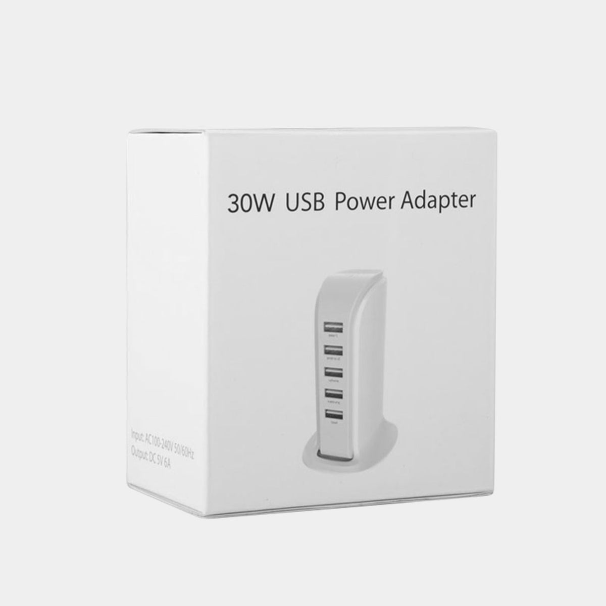 Ladegerät Station Dudao A5EU, 25W, 5A, 5 x USB-A, Weiß