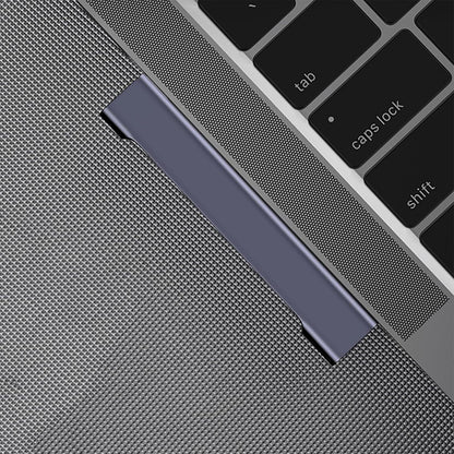 Hub USB Techsuit H14 ZenithDock, 4en1, Gris