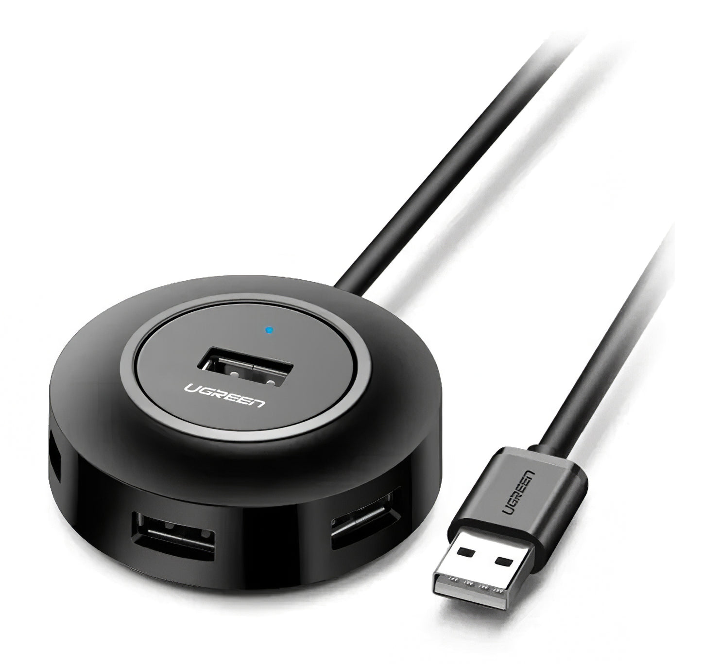 Hub USB UGREEN CR106, 4 x USB-A, 1m, Noir