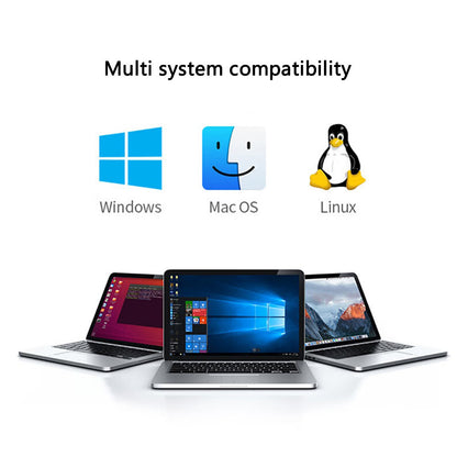 Hub USB / USB-C Yesido HB20, 5en1, Gris