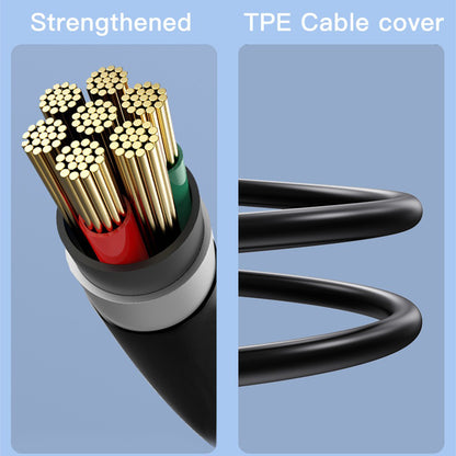 USB-hub Yesido HB12, 4in1, Grijs