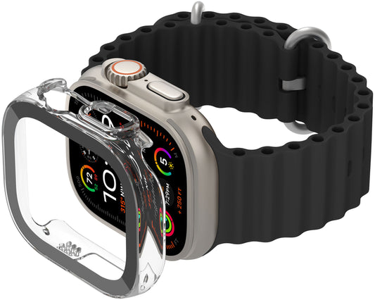 Belkin ScreenForce TemperedCurve hoesje voor Apple Watch Ultra Series, Transparant OWA001zzCL