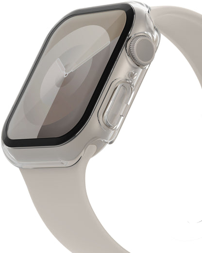 Belkin ScreenForce TemperedCurve Case for Apple Watch 44mm / 45mm Series, Transparent OVG004zzCL-REV