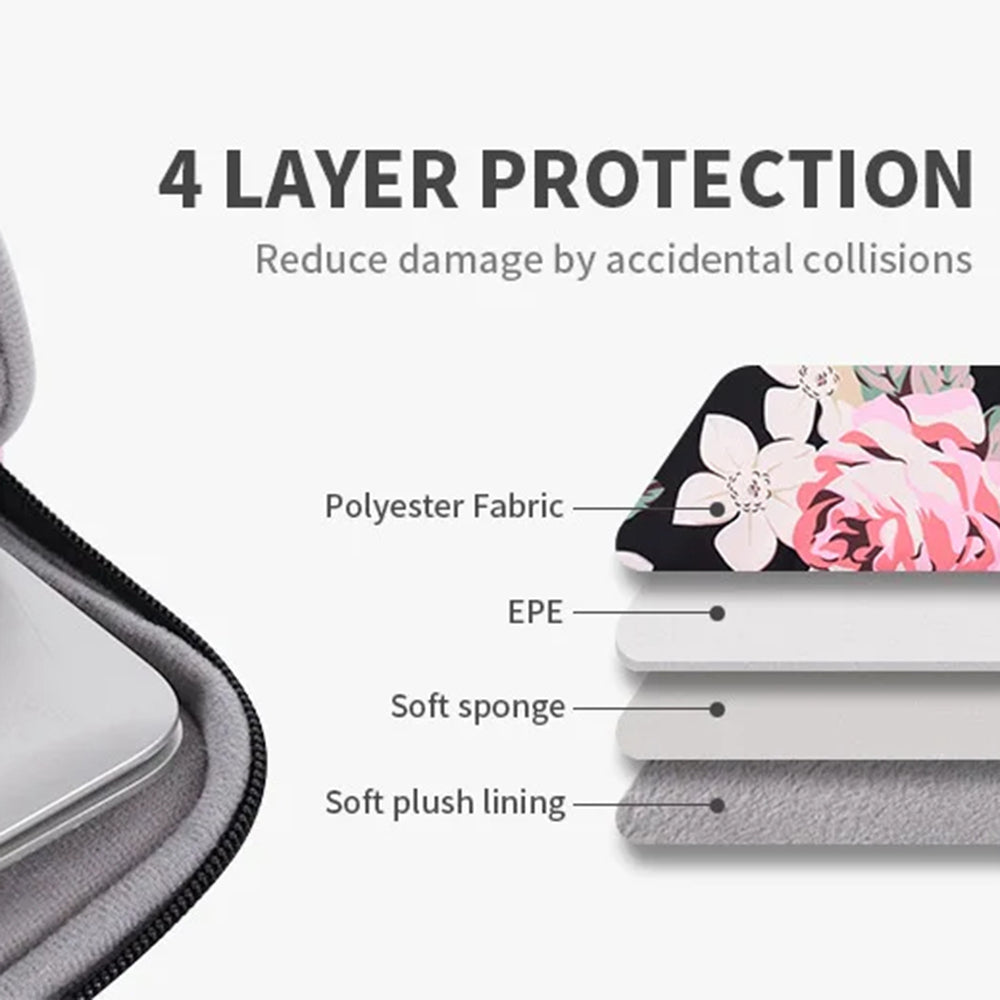 Housse CanvasArtisan H40-11 pour ordinateur portable 13 pouces - 14 pouces, Noire