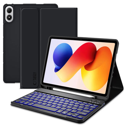 Étui avec clavier pour Xiaomi Poco Pad M1 / Redmi Pad 2 Pro, Tech-Protect, SC PEN, Noir