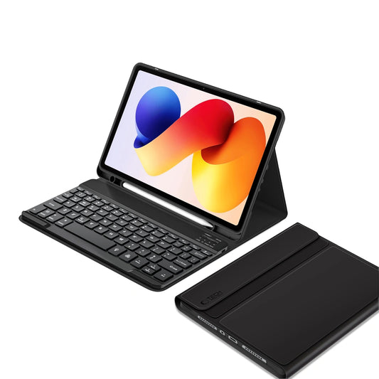 Tastaturhülle für Xiaomi Poco Pad M1 / Redmi Pad 2 Pro, Tech-Protect, SC PEN, Schwarz