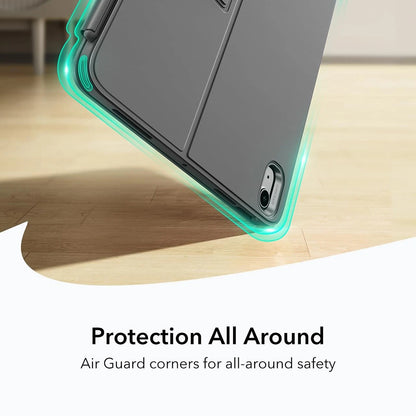 Toetsenbordhoes voor Apple iPad Air 11 (2026) / iPad Air 11 (2025) / Air 11 (2024) / Air (2022) / Air (2020), ESR, Flex, Grijs