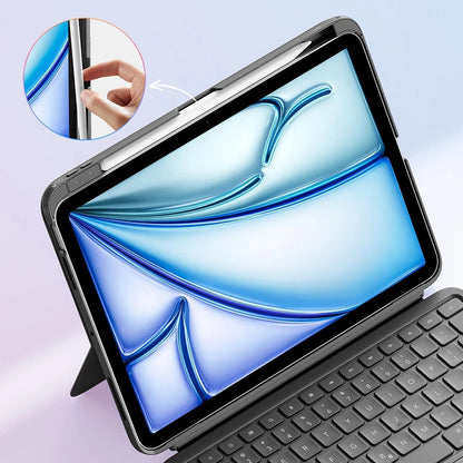 Toetsenbordhoes voor Apple iPad Air 11 (2026) / iPad Air 11 (2025) / Air 11 (2024) / Air (2022) / Air (2020), ESR, Flex, Grijs