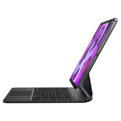 Étui avec Clavier pour Apple iPad Air (2022) / Air (2020) / Pro 11 (2018), Baseus, Brilliance with Digital Display, Gris