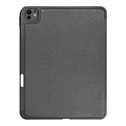 Tastaturhülle für Apple iPad Pro 13 (2024), Techsuit, KeyTab Pro, Schwarz