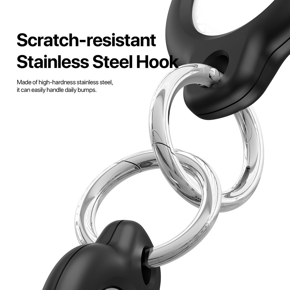 DUX DUCIS Secure hoes voor Apple AirTag, Set van 4 stuks, Verschillende kleuren