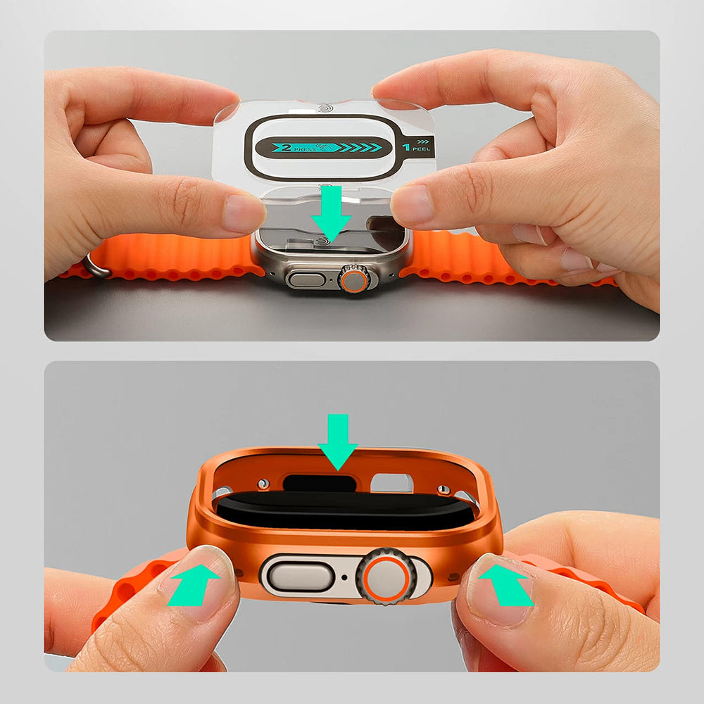 Étui ESR Armorite pour Apple Watch Ultra Series, Gris